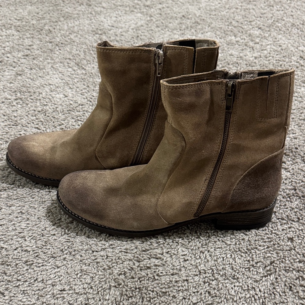 Men's Brown Leather Boots